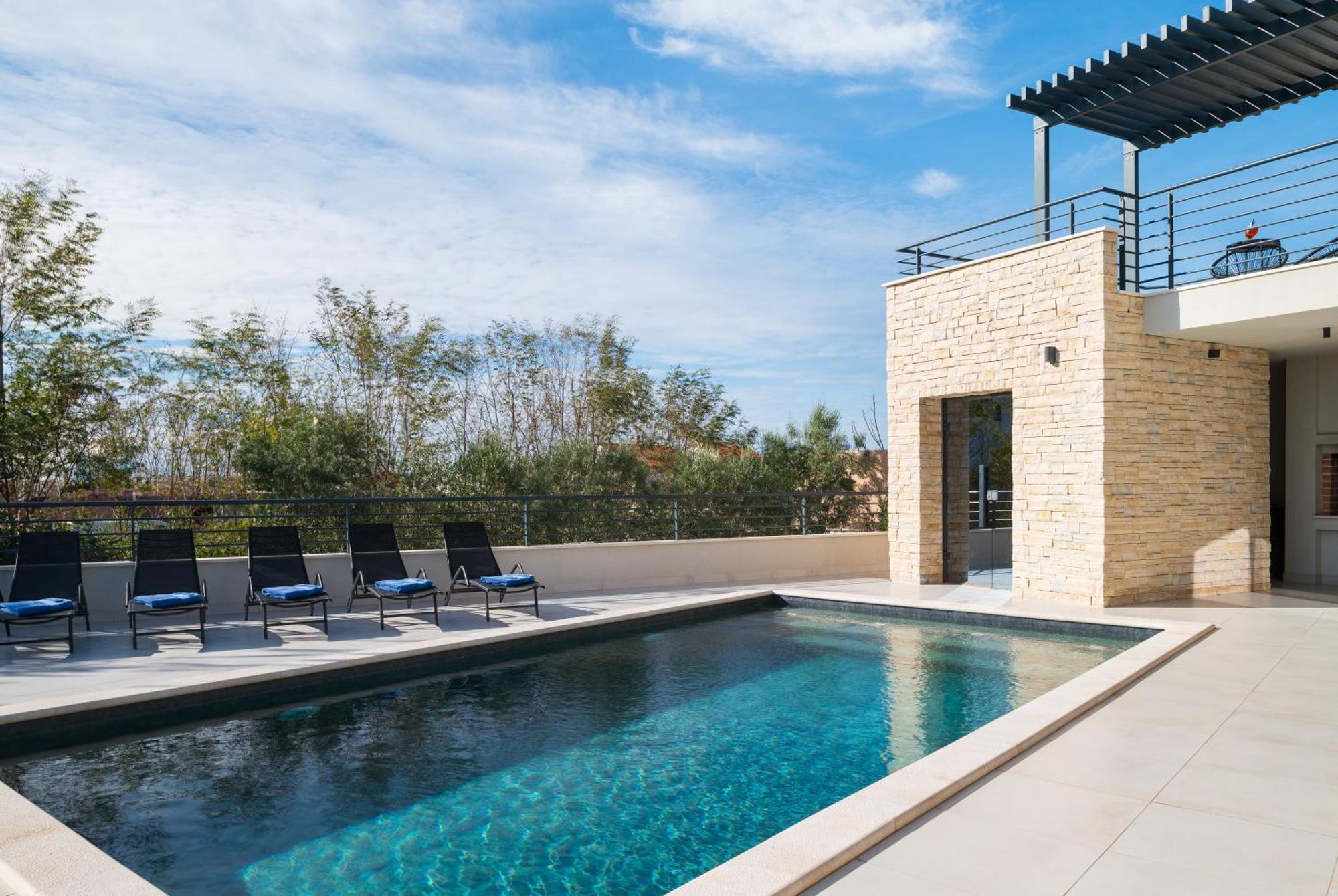 Villa Roca With Heated Pool And Sauna بريفلاكا المظهر الخارجي الصورة