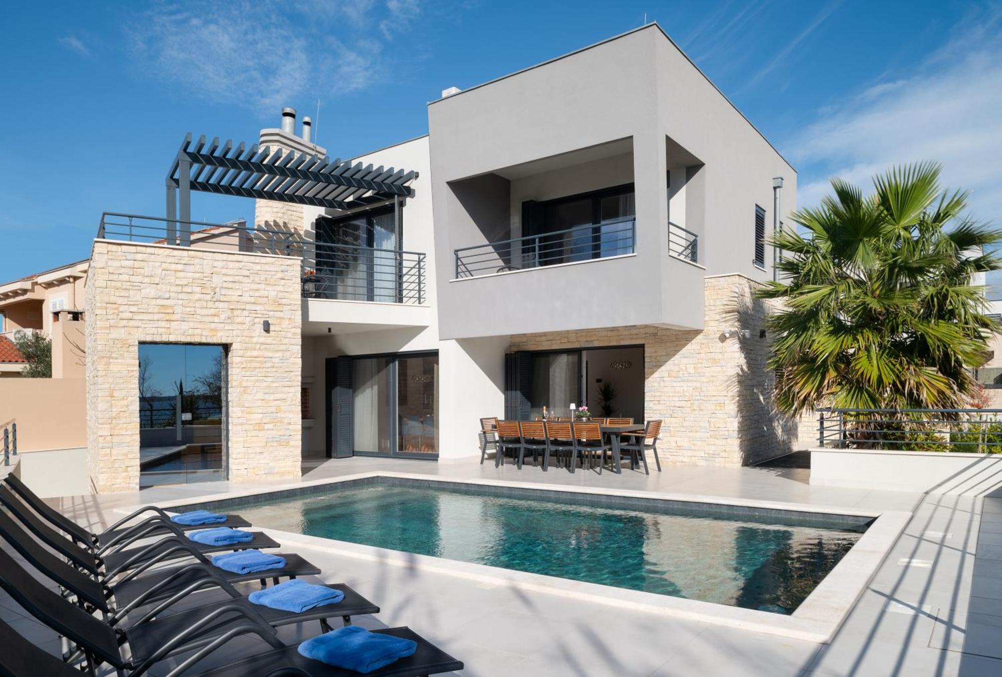 Villa Roca With Heated Pool And Sauna بريفلاكا المظهر الخارجي الصورة