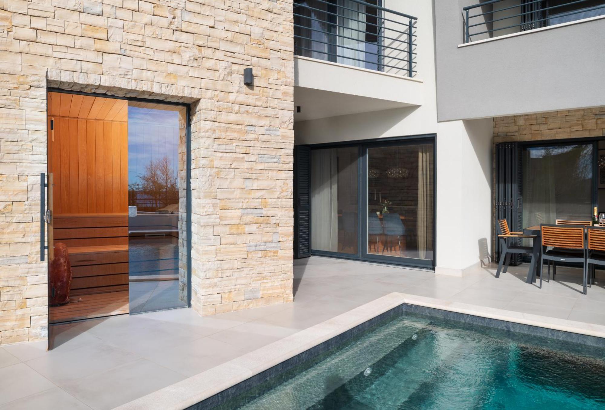 Villa Roca With Heated Pool And Sauna بريفلاكا المظهر الخارجي الصورة