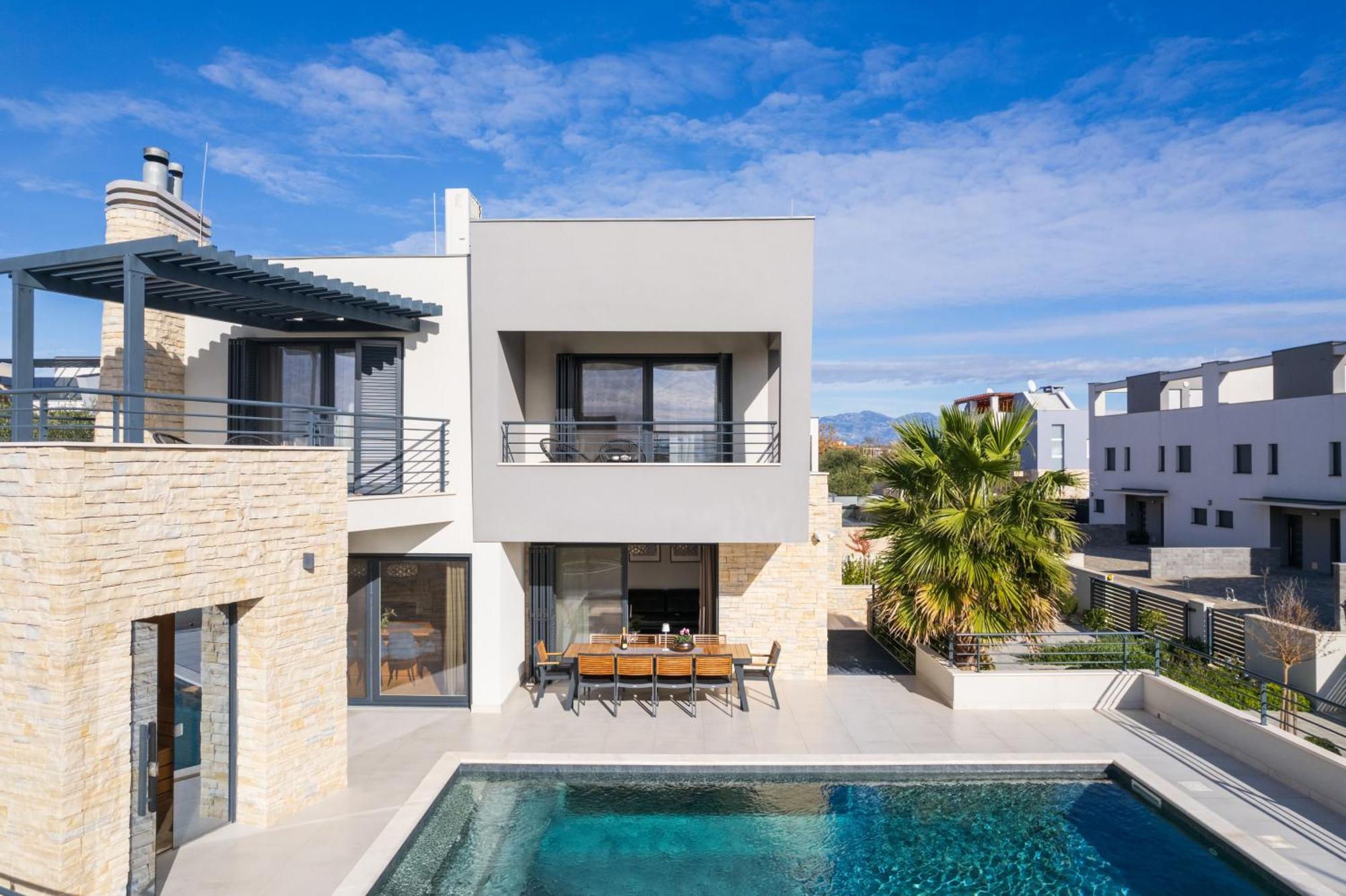 Villa Roca With Heated Pool And Sauna بريفلاكا المظهر الخارجي الصورة
