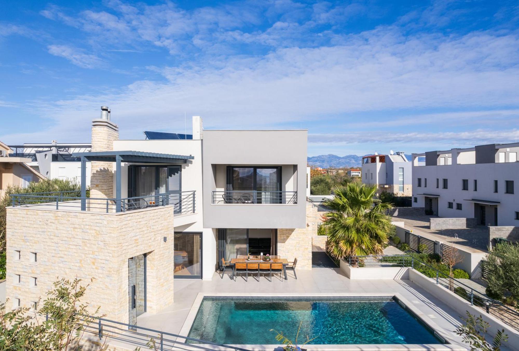 Villa Roca With Heated Pool And Sauna بريفلاكا المظهر الخارجي الصورة